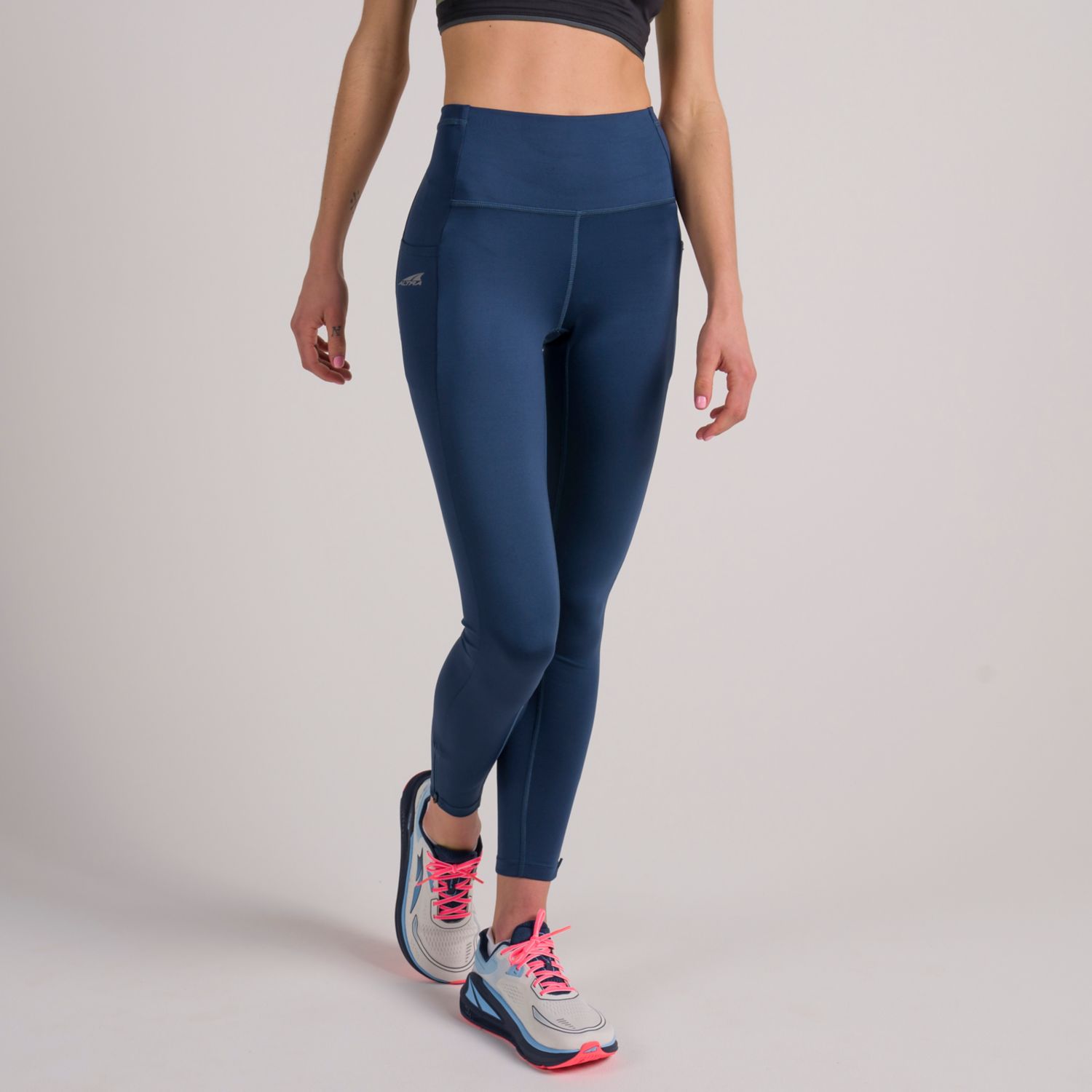 Altra Core Crop Løbetights Dame Blå | Danmark-94152379