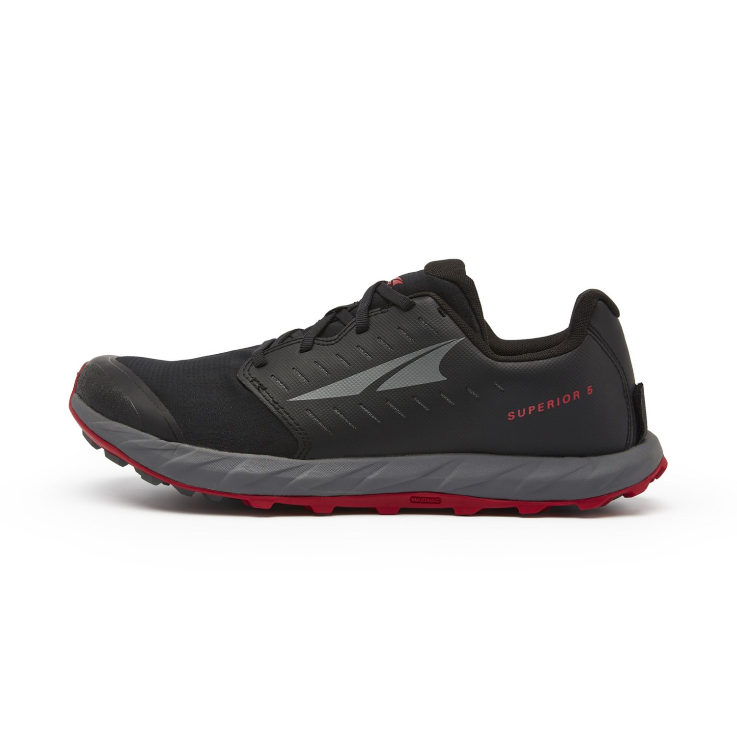 Altra Superior 5 Trail Løbesko Herre Sort Rød | Danmark-46915219