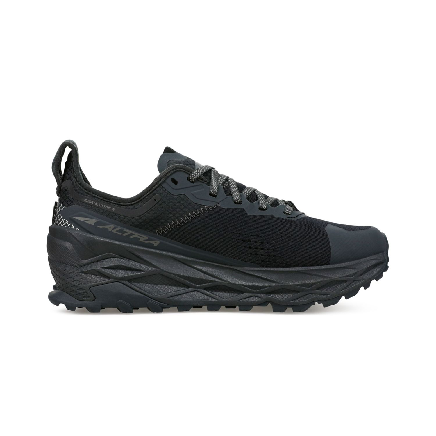 Altra Trail Lobesko Billig Olympus 5 Dame Sort Sort